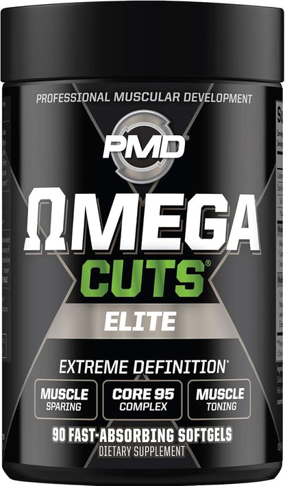 PMD Sports PMD Sports Ultra Pump Fuel Insanity - Pre Workout - Miami Sunrise (30 Servings) & PMD Sports Omega Cuts Elite Thermogenic Fat Burner (90 Softgels)