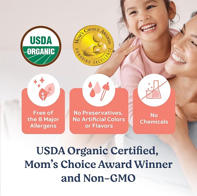LOVEBUG Award Winning Probiotics | Constipation & Stomach Discomfort | Softer Bowel Movements | Easy-to-Take Powder | Ages 12 Months to 4 Years | 30 Packets