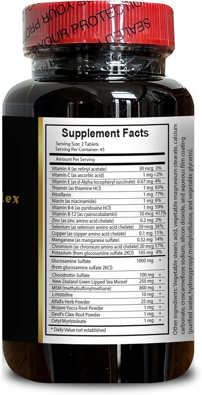 msm and glucosamine - Joint Matrix PRO - Chondroitin Sulfate, Advanced Joint Support Formula, Promotes Joint Comfort & Flexibility, Supports Healthy Joint - 1 Bottle