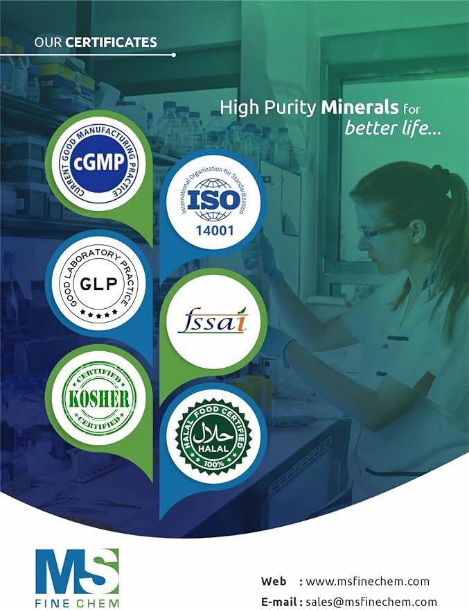 Pure Original Ingredients Calcium Carbonate (1.1lb) 500gm - Calcium Supplement, Calcium 500mg - Calcium Carbonate Food Grade, Dietary Supplement, Food Preservative, Acid Neutralizer