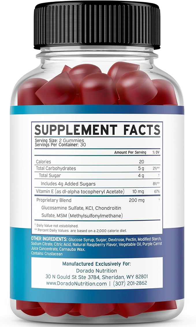 Pumpkin Seed Oil (60 Count ) Hair Growth and Bladder Control - Sugar Free Gummy - Orange Flavor and Glucosamine Chondroitin Joint Supplement (60 Count) Joint Supplements for Adult - Vegan & USA Made