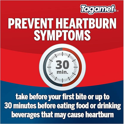 Tagamet HB 200 mg Cimetidine Acid Reducer and Heartburn Relief, 6 Count