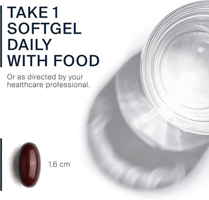 Vital Nutrients Ubiquinol CoQ10 100mg | Activated Form of Coenzyme Q10 | Potent Antioxidant to Support Cardiovascular and Brain Health* | Gluten and Dairy Free | 60 Vegetarian Softgels