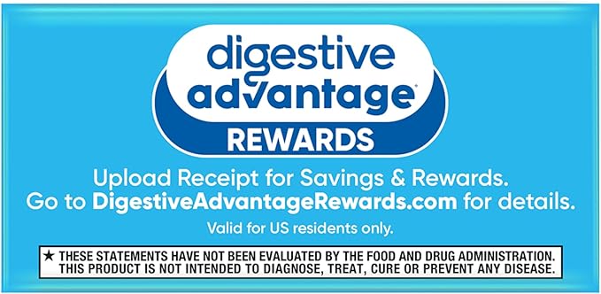 Digestive Enzyme and Probiotic Capsule- Digestive Advantage 32 Capsules, Survives 100x Better than regular 50 billion CFU, Breaks down food, helps prevent gas