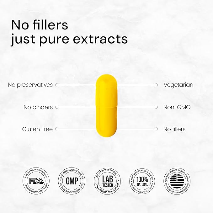 ACEWORKZ Premium Berberine HCL 1200mg - 97% Tested Purity - Berberine Supplement - Supports Weight Management, Craving Control, Heart Health & Gut Health (60 Capsules)