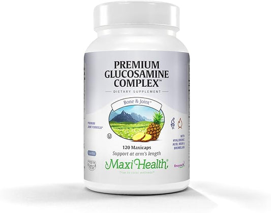 Maxi Health Premium Glucosamine Complex Joint Formula with MSM, 120 Count