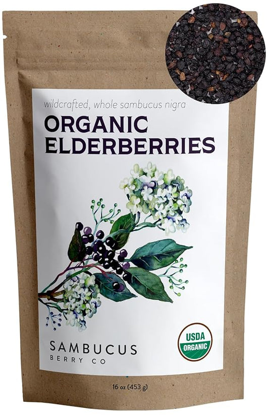 Waterglider International Organic Elderberries 1 lb