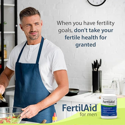 Fairhaven Health FertilAid for Men and Women Combo Fertility Supplements for Men and Women | Count and Motility Support Pre-Conception for Him | Prenatal Vitamin for Her with Vitex and Folate