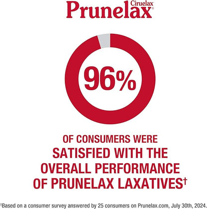 Prunelax Ciruelax Regular Strength Laxative Mini Tablets - Overnight Relief for Occasional Constipation, Senna Extract, Vegan & Gluten-Free, Gentle Relief - 20ct