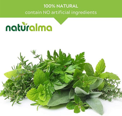 Naturalma Eleuthero or Siberian Ginseng (Eleutherococcus senticosus) Root Alcohol-Free Tincture - 6.76 fl oz Liquid Extract in Drops - Herbal Supplement - Vegan