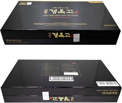 Kwang-Dong Kyung-Ok-Go Korean Nutritious Ginseng Tonic Individual Stick Pouches Gift Set (23.5g x 60 Stick Pouches) [광동제약 경옥고]