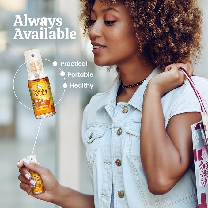 Beelife Propolis Sore Throat Relief Spray - Propolis Spray - Natural Immune Support, Helps Calm Cough & Dry, Itchy Throat - No Sugar - 3-Pack