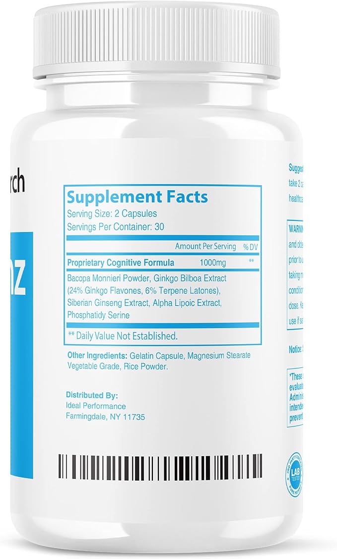 (5 Pack) Vigor Smart Brain Booster Pills Advanced Cognitive Focus Support 1000mg (300 Capsules)