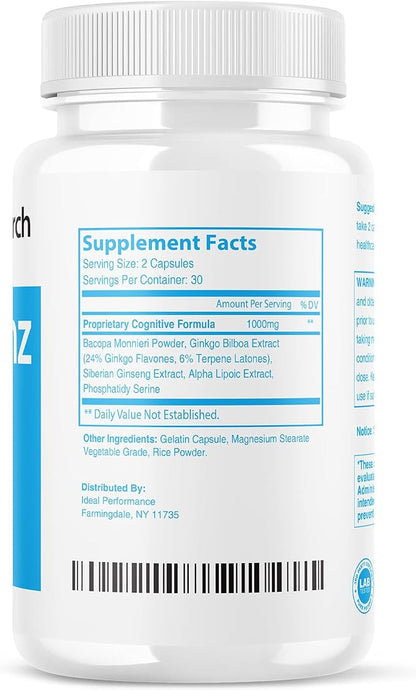 (5 Pack) Vigor Smart Brain Booster Pills Advanced Cognitive Focus Support 1000mg (300 Capsules)