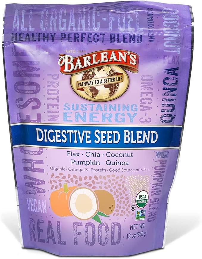 Barlean's Healthy Digestion Bundle - Stomach Repair and Digestive Seed Blend
