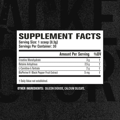 Jacked Factory Nutritional Supplement Growth Surge Creatine Post Workout Powder w/L-Carnitine, Daily Muscle Builder & Recovery with Betaine, L-Carnitine L-Tartrate, Unflavored, 10.68 Ounce