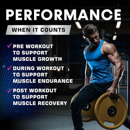 Extra Strength Nitric Oxide Supplement 3X Strength L Arginine, Citrulline Malate, AAKG, Beta Alanine - Premium Muscle Supporting Nitric Booster - Natural Energy & Heart Health Support - 180 Capsules