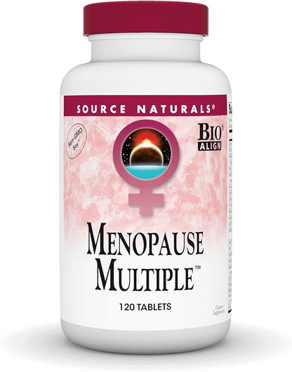 Source Naturals Menopause Multiple, Non-GMO Soy - Bio-Aligned Formula - 120 Tablets