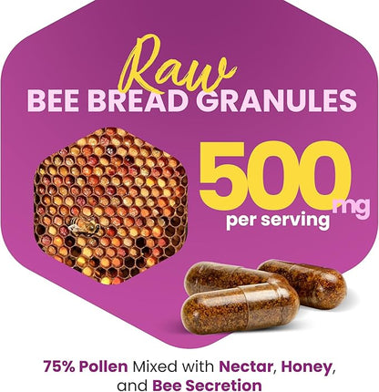 Bee Bread & Bee Propolis Capsules Vitality Pack