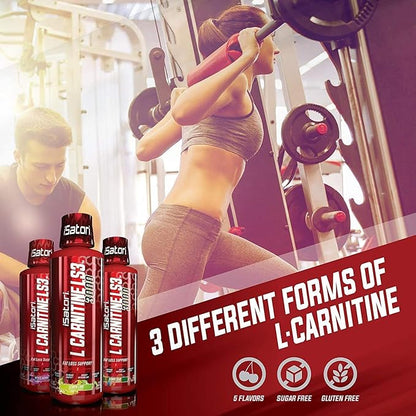 iSatori L-Carnitine LS3 Pink Lemonade 1500mg (32 Servings) & iSatori Ultra CLA (90 Softgels)