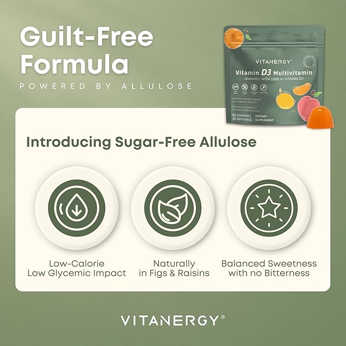 Multivitamin Gummies for Women,1000IU D3 and K2, 16 Essential Nutrients, Bone, Heart and Immune Support, Vegan and Sugar-Free, Mango Orange Flavor, Portable Pouch, Made in USA, 60 Count