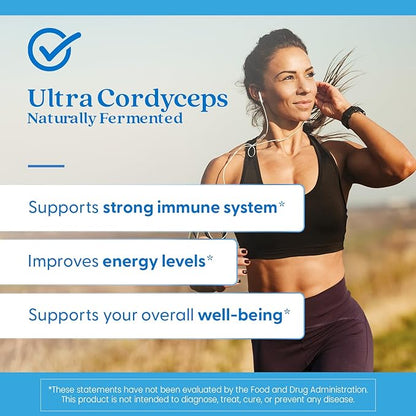 Doctor's Best Ultra Cordyceps Non-GMO, Vegan, Gluten Free, Soy Free, 60 Veggie Caps