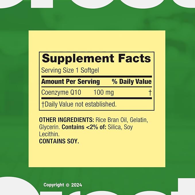 Rapid-Release CoQ10 100 mg, 120 Softgels with Bundle Exclusive Vitamins & Minerals - A to Z - Better Ligth&Spring Guide + Weekly Pill Organizer (3 Items)