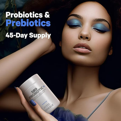 Codeage SBO Probiotics, 50 Billion CFUs Per Serving, Multi Strain Soil Based Organisms Blend and Organic Fermented Botanical Blend, Shelf-Stable, 90 Capsules