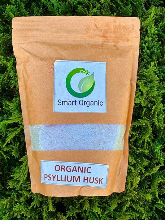 Smart Organic, Organic Psyllium Husk, Keto Friendly, Vegan, Gluten-Free, USDA Certified Organic, Non-GMO, Soluble & Insoluble Fiber Source 16 Ounce (16 oz)