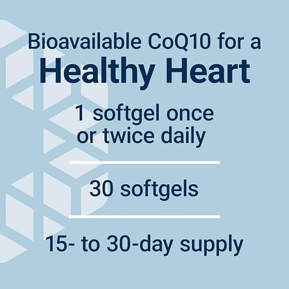 Life Extension Super Ubiquinol CoQ10 with Enhanced Mitochondrial Support, Heart Health Supplement, Maximum Absorption, 50 mg, Non-GMO, Gluten-Free, 30 softgels