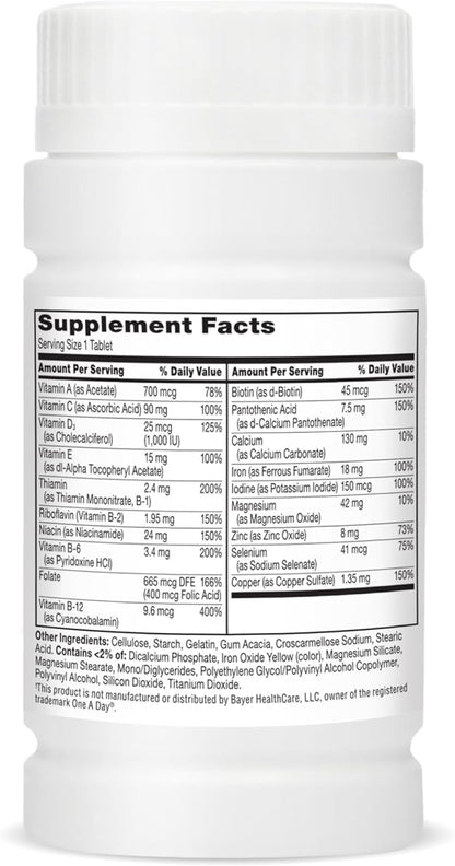 21st Century One Daily Women's Tablets, 100 Count