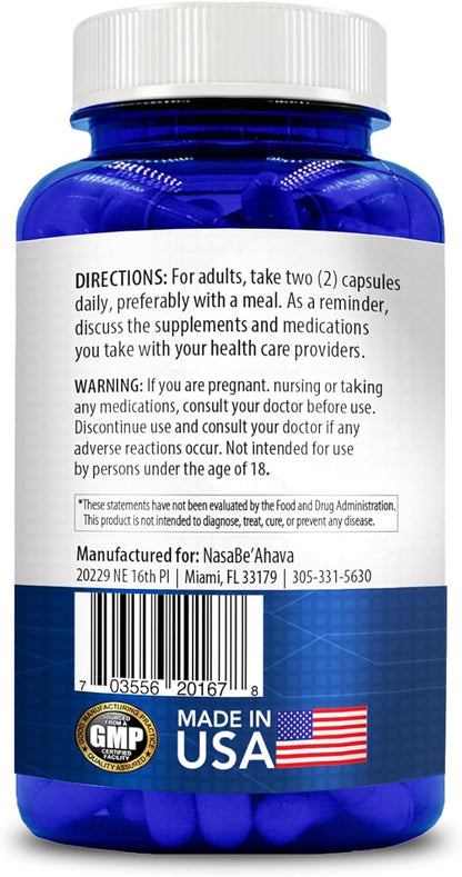 CoQ10 400mg Capsules | Vegan Friendly Coenzyme Q10 400mg per Serving from Easy Absorption Ubiquinone Supplement for Skin Heart and Energy Support | Made in the USA in cGMP Facilities (100 Servings)