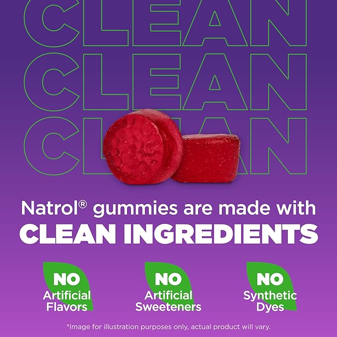 Natrol Time Release Melatonin Gummies, Sleep Support for Adults, 3 mg Melatonin Supplements for Sleep Support, 45 Strawberry-Flavored Gummies, Up to a 45 Day Supply
