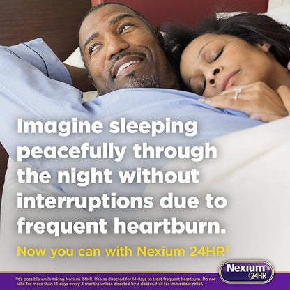 Nexium 24HR ClearMinis 20mg Delayed Release Heartburn Relief Capsules, Esomeprazole Magnesium Acid Reducer, 42 Count