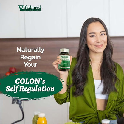 Rhubarb - Herbal Constipation Relief, Occasional Colon Cleanse| Herbal Stool Softener, Lower Bowel Stimulator, Gentel Alternative to laxatives for Adult| Regularity| 90 Capsules