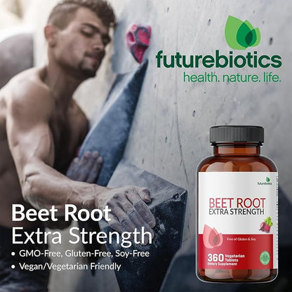 Futurebiotics Beet Root Extra Strength, Non-GMO, 360 Vegetarian Tablets