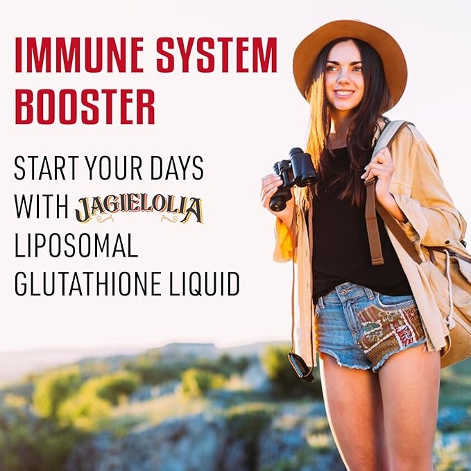2000MG Liposomal Glutathione Liquid, Made in The USA, Glutathione Supplement with Antioxidant Complex - Immune System, Energy, Aging Defense, High Absorption, 8 Floz