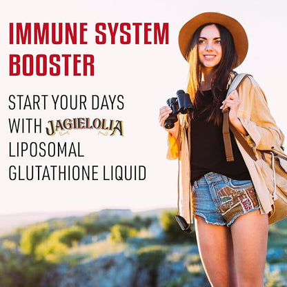 2000MG Liposomal Glutathione Liquid, Made in The USA, Glutathione Supplement with Antioxidant Complex - Immune System, Energy, Aging Defense, High Absorption, 4 Floz