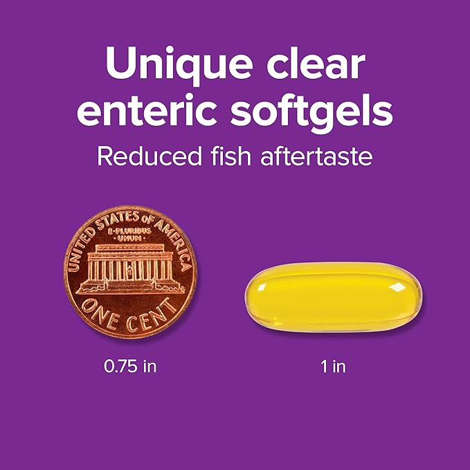 Webber Naturals Triple Omega 3-6-9, 2400 mg Fish Oil Per Serving, High Potency, 180 Softgels, No Fishy Aftertaste, Ultra-Purified, for Heart, Brain and Cardiovascular Health, Shellfish-Free