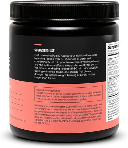 LEGION- All Natural Nitric Oxide Preworkout Drink to Boost Energy, Creatine Free, Naturally Sweetened, Beta Alanine, Citrulline, Alpha GPC (Fruit Punch 10 Servings)