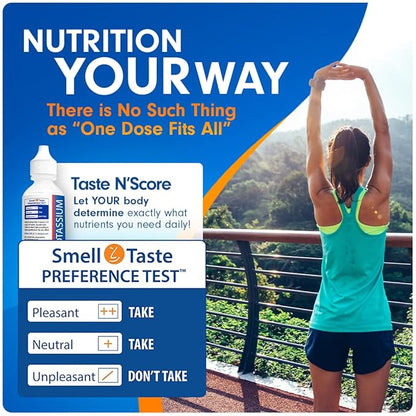 Lyte Balance Taste N' Score Liquid Minerals Kit - 6 Pack, 2 oz Bottles | 100% Pure Dietary Potassium, Zinc, Manganese, Copper, Chromium & Magnesium Drops