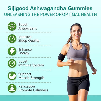 2 Pack Ashwagandha Gummies with L-theanine, Ashwa Root Supplement Gummy for Women Men, 120 Strawberry Flavored Gummies