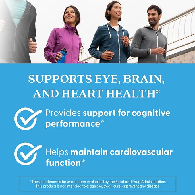 Doctor's Best Vegan Omega-3 EPA + DHA, Supports Eye, Brain, and Heart Health, Non-GMO, Gluten Free, Vegan, 60 Veggie Softgels
