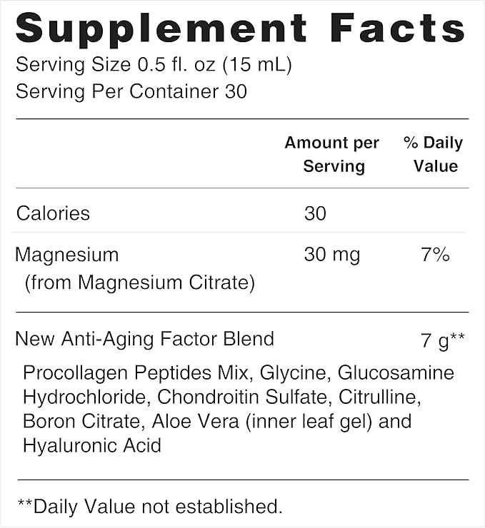 Vital for Women and Men, Joint Support, Sleep Aid, Skin Care/Collagen Peptides Mix, Hyaluronic Acid, Glucosamine, Chondroitin, Glycine, Magnesium, Boron & Aloe – 30 Days Supplies