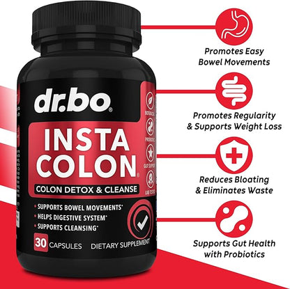 Colon Cleanser Detox for Weight Flush - 15 Day Colon Cleanse Pills Poop for Women Men - Fast Natural Laxative, Bowel Movement Supplements Intestinal Health Body Flush Stomach Bloating Gut Loss Support