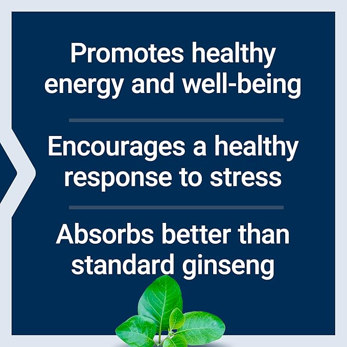 Life Extension Ginseng Energy Boost, Energy Support, Healthy Stress Management, Gluten-Free, Non-GMO, Vegetarian, 30 Capsules