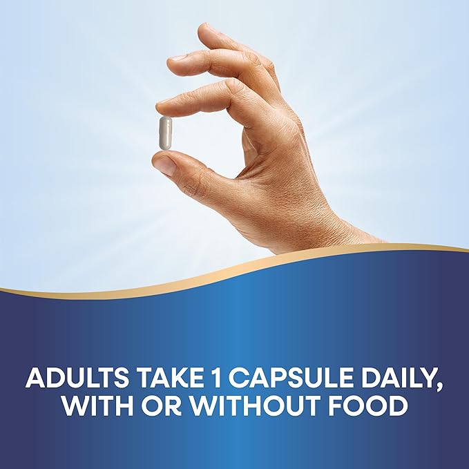 Nature's Way Fortify 50+ Daily Probiotic for Men and Women, 30 Billion Live Cultures, Colon, Digestive, and Immune Health Support* Supplement, 30 Capsules