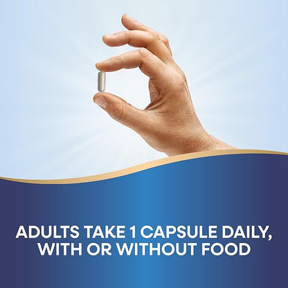Nature's Way Fortify 50+ Daily Probiotic for Men and Women, 30 Billion Live Cultures, Colon, Digestive, and Immune Health Support* Supplement, 30 Capsules