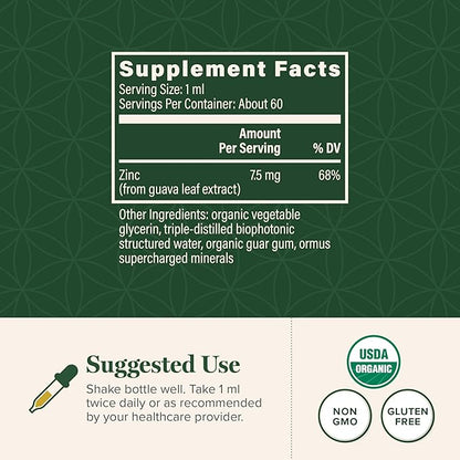 Global Healing Center - Quercetin and Zinc Kit - Immune System Support, Response to Ocassional Allergies, Hormone Balance