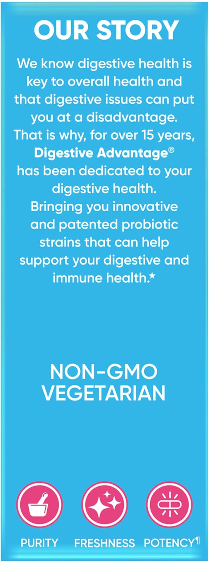 Digestive Enzyme and Probiotic Capsule- Digestive Advantage 32 Capsules, Survives 100x Better than regular 50 billion CFU, Breaks down food, helps prevent gas